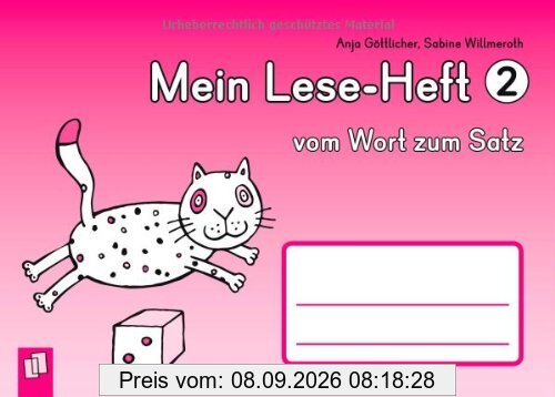 Mein Lese-Heft 2 - vom Wort zum Satz