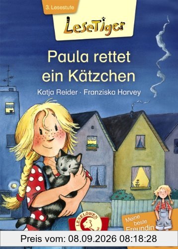 Lesetiger Meine beste Freundin Paula - Paula rettet ein Kätzchen