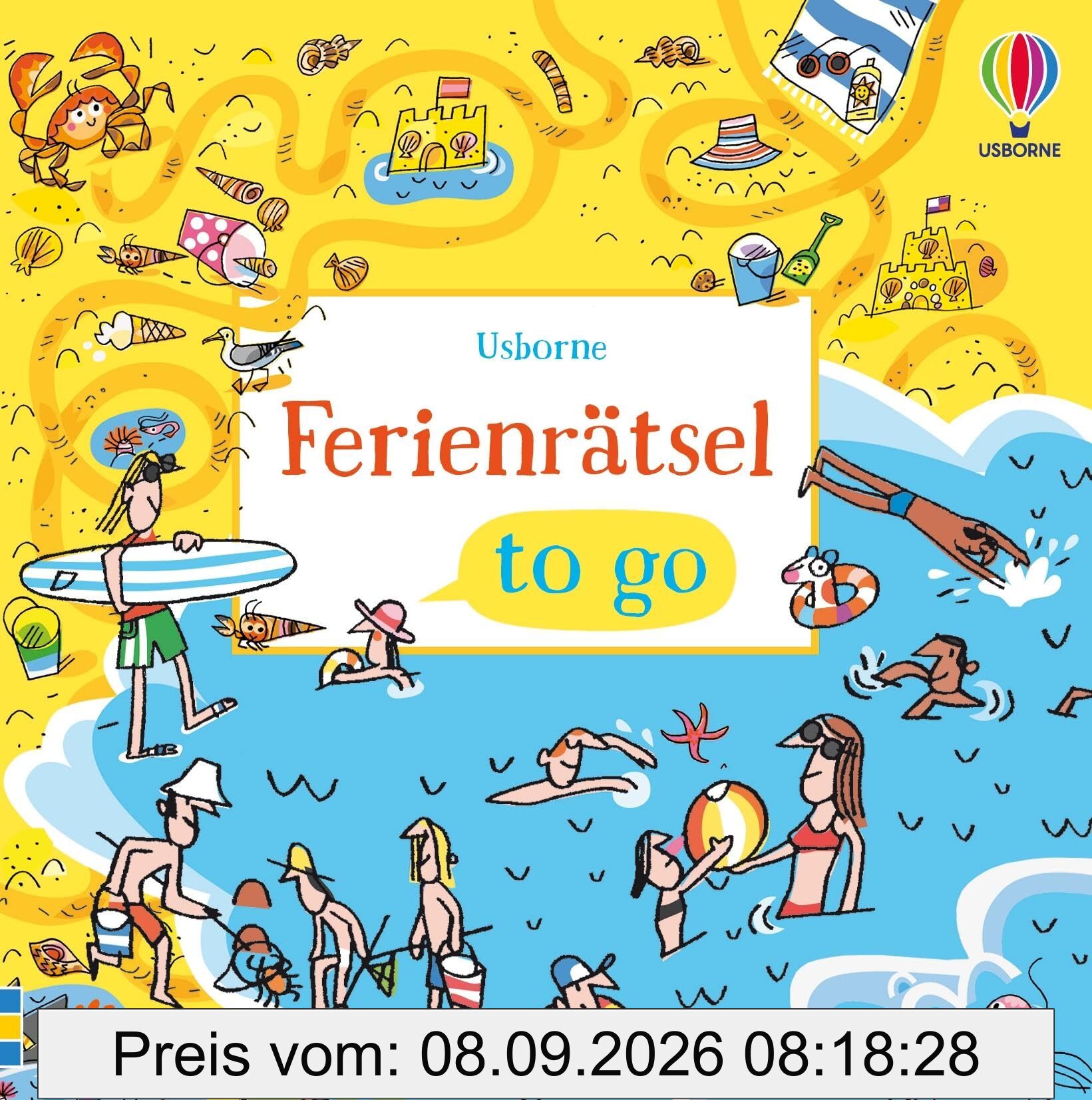 Ferienrätsel to go: Rätselbuch mit Lösungen zum Thema Urlaub und Reisen – für Kinder ab 7 Jahren (To-go-Reihe)