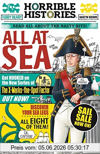 Terry Deary All At Sea (Horrible Histories)