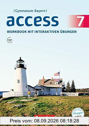 Access - Bayern: 7. Jahrgangsstufe - Workbook mit interaktiven Übungen auf scook.de: Mit Audios online