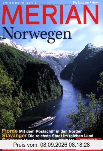 MERIAN Norwegen 10/07 (MERIAN Hefte)