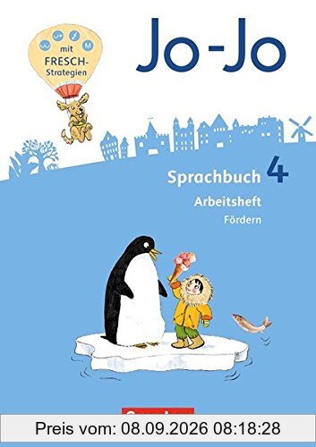 Jo-Jo Sprachbuch - Allgemeine Ausgabe - Neubearbeitung 2016: 4. Schuljahr - Arbeitsheft Fördern