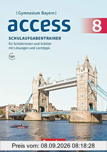 Access - Bayern 2017 - 8. Jahrgangsstufe: Schulaufgabentrainer mit Audios und Lösungen online