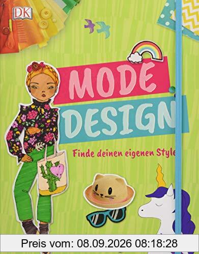 Mode-Design: Finde deinen eigenen Style. Mit Gummiband und Extraseiten zum Zeichnen. Erstelle dein eigenes Lookbook!