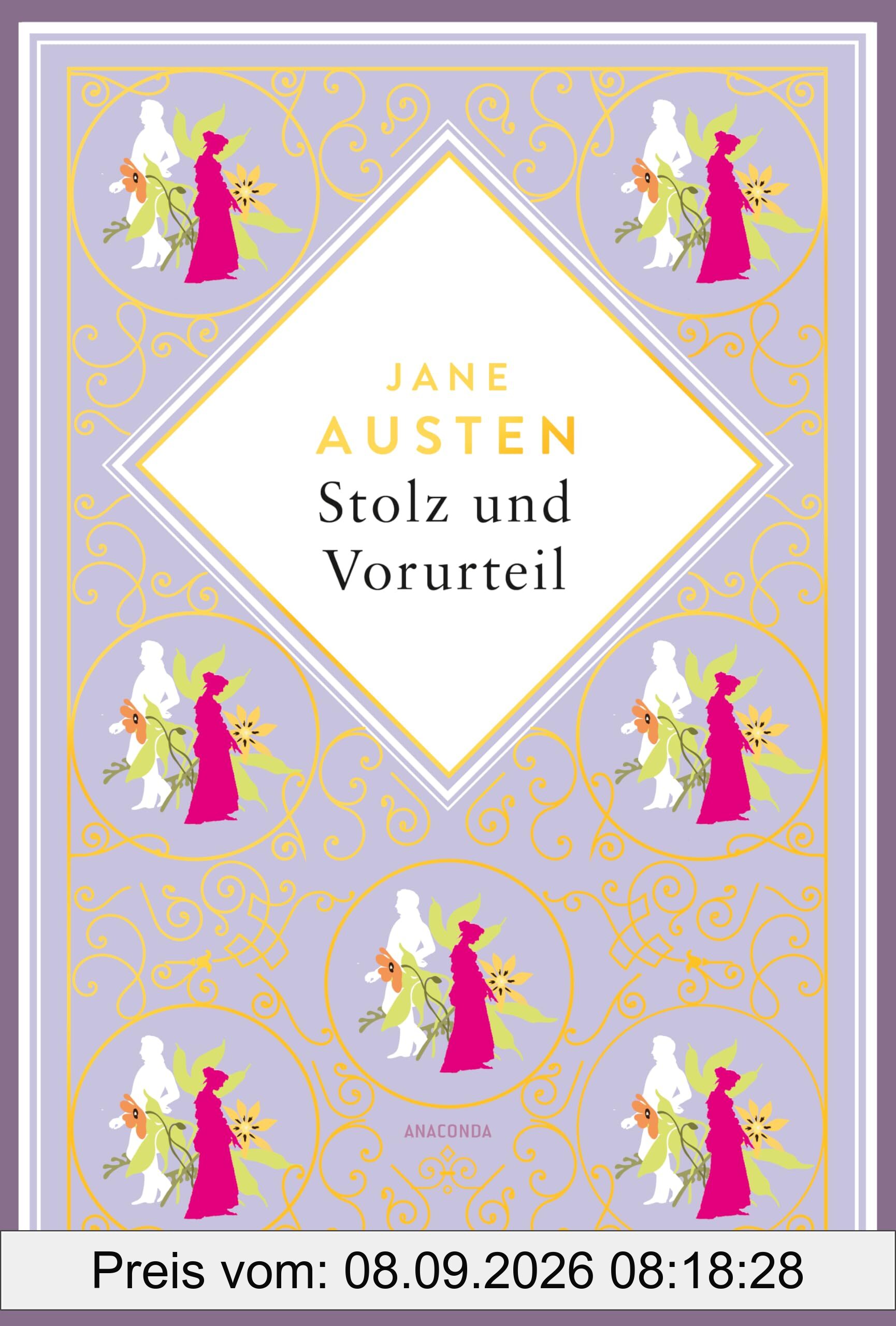 Jane Austen, Stolz und Vorurteil. Schmuckausgabe mit Goldprägung