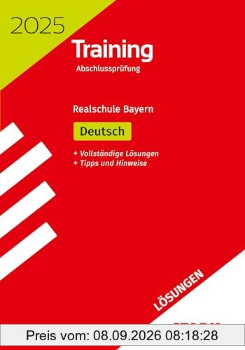STARK Lösungen zu Training Abschlussprüfung Realschule 2025 - Deutsch - Bayern