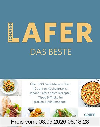Johann Lafer - Das Beste: Die besten Rezepte aus über 40 Jahren Küchenpraxis (Gräfe und Unzer Einzeltitel)