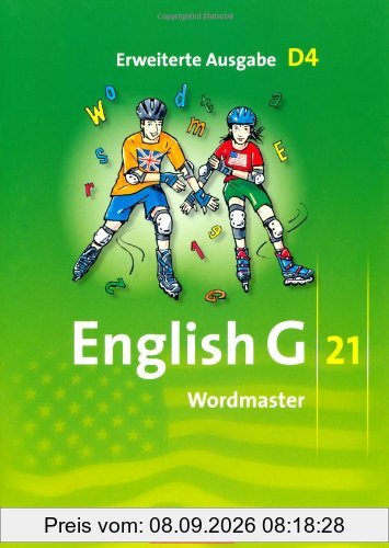 English G 21 - Erweiterte Ausgabe D: Band 4: 8. Schuljahr - Wordmaster: Vokabellernbuch