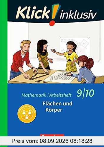 Klick! inklusiv: 9./10. Schuljahr - Flächen und Körper: Arbeitsheft 5