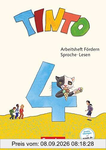 Tinto Sprachlesebuch 2-4 - Neubearbeitung 2019 - 4. Schuljahr: Arbeitsheft Fördern - Sprache und Lesen