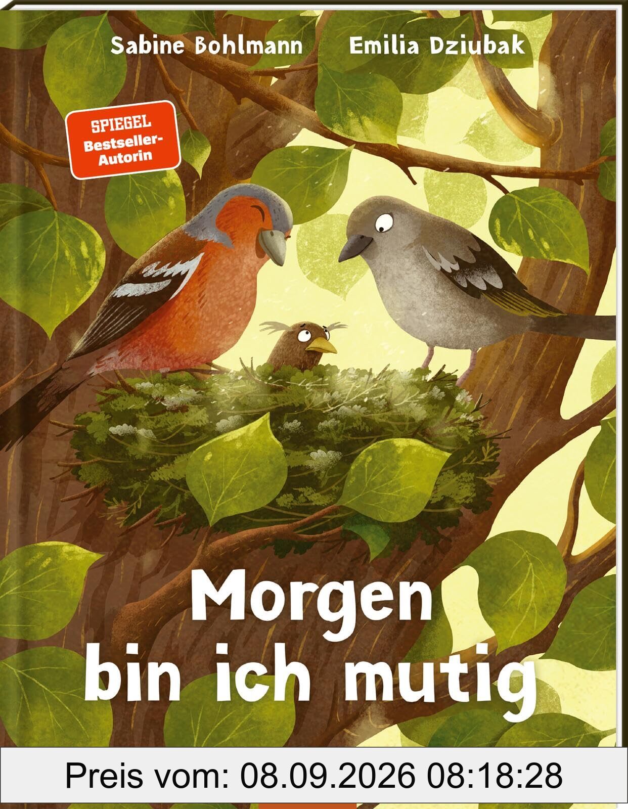 Morgen bin ich mutig: Einfühlsames Bilderbuch über Sorgen, Ängste, Mut & Selbstvertrauen | für Kinder ab 3 Jahren