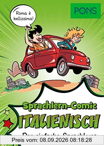 PONS Sprachlern-Comic Italienisch: Der einfache Sprachkurs zum Italienisch lernen