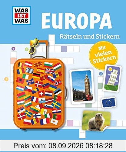 Rätseln und Stickern: Europa (WAS IST WAS - Rätselhefte)
