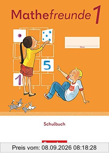 Mathefreunde - Allgemeine Ausgabe 2022 - 1. Schuljahr: Schülerbuch zum Hineinschreiben mit Kartonbeilagen und Das-kann-ich-schon-Heft - Verbrauchsmaterial, mit BuchTaucher-App