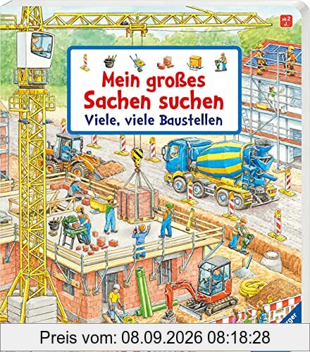 Mein großes Sachen suchen: Viele, viele Baustellen