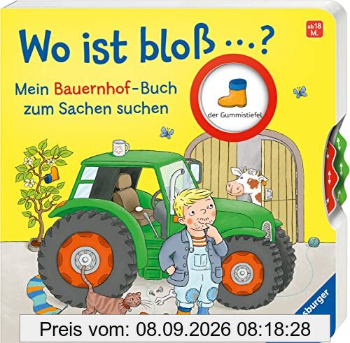Wo ist bloß...? Mein Bauernhof-Buch zum Sachen suchen