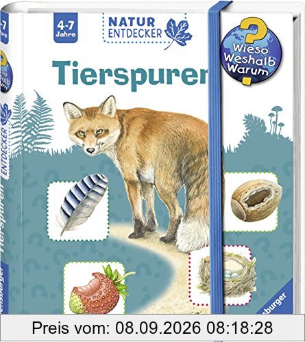 Tierspuren (Wieso? Weshalb? Warum? Natur-Entdecker)