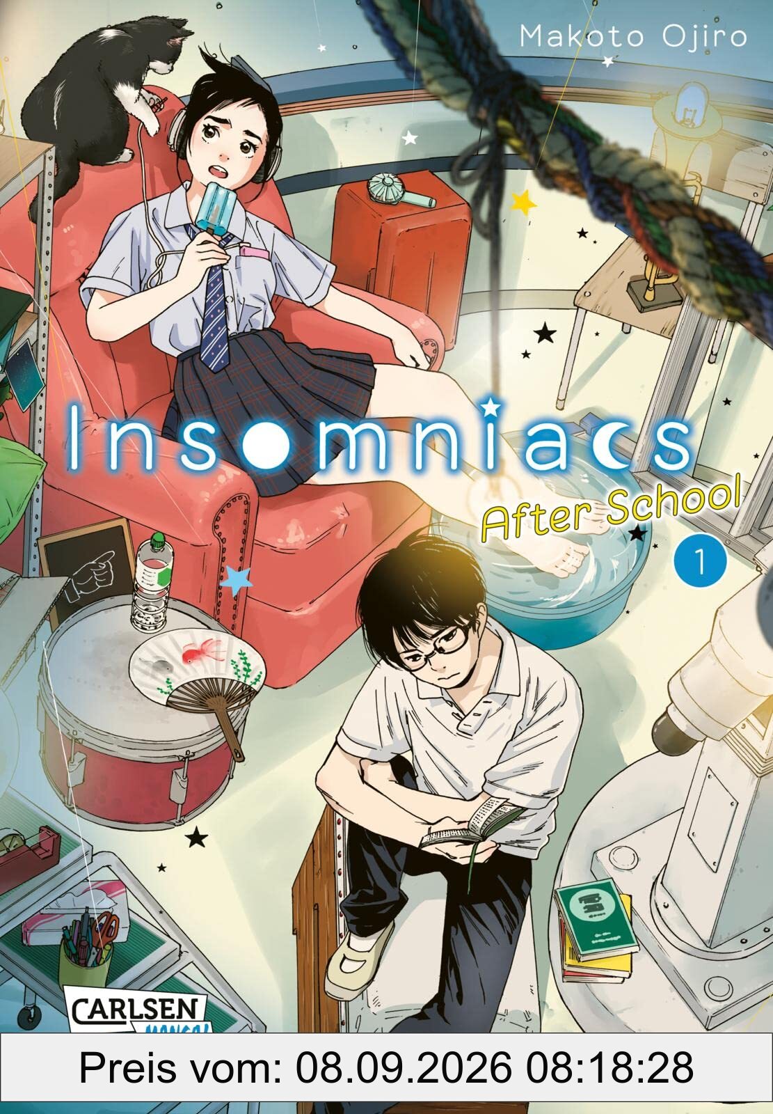 Insomniacs After School 1: Astronomie-Club kämpft gegen Schlafstörungen