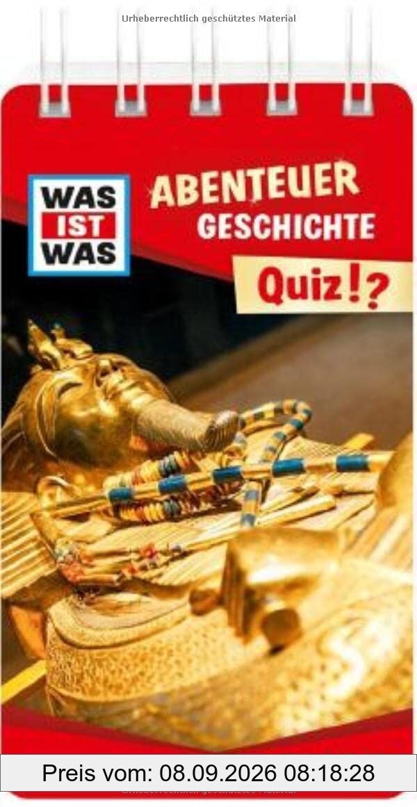 WAS IST WAS Quiz Abenteuer Geschichte