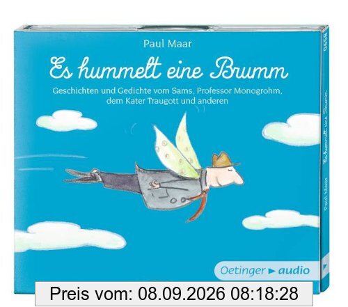 Es hummelt eine Brumm (CD): Geschichten vom Sams, Professor Monogrohm, dem Kater Traugott und anderen