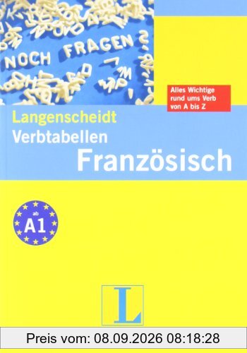 Langenscheidt Verbtabellen Französisch