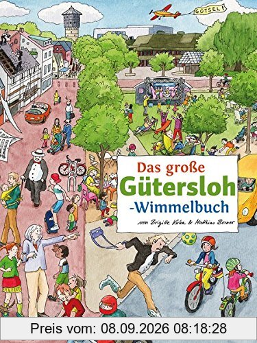 Das große GÜTERSLOH-Wimmelbuch (Städte-Wimmelbücher)