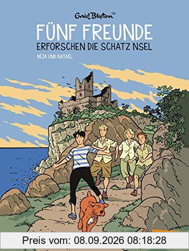 Fünf Freunde 1: Fünf Freunde erforschen die Schatzinsel: Kindercomic (1)