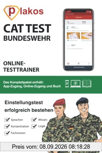 CAT Test Bundeswehr Online Testtrainer: Die perfekte Vorbereitung auf den Bundeswehr Einstellungstest