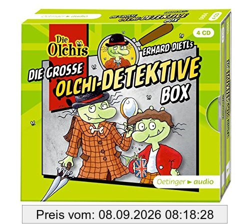 Die große Olchi-Detektive-Box (4CD): Hörspielbox mit 4 Folgen Olchi-Detektive