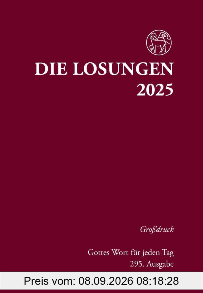 Losungen Deutschland 2025 / Die Losungen 2025: Grossdruck Hardcover
