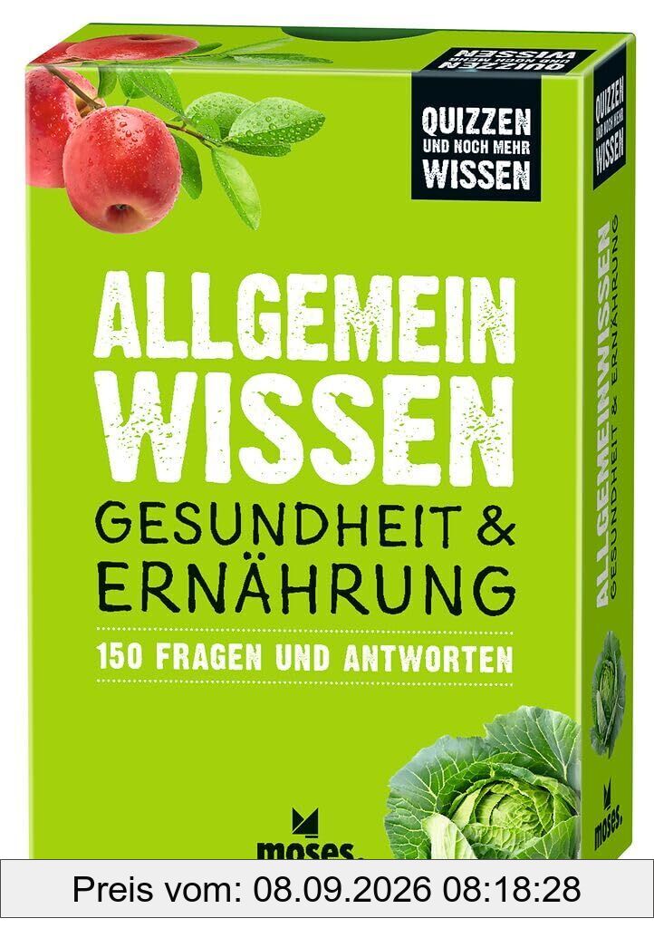 Allgemeinwissen Gesundheit & Ernährung