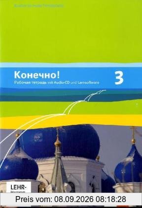 Konetschno!. Russisch als 2. Fremdsprache / Arbeitsheft mit Audio-CD und Lernsoftware zum Download
