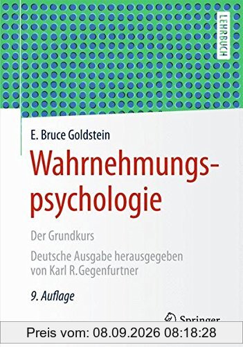 Wahrnehmungspsychologie: Der Grundkurs