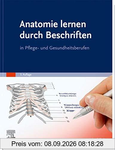 Anatomie lernen durch Beschriften: in Pflege- und Gesundheitsberufen