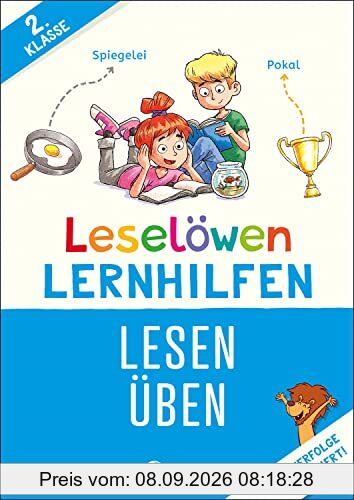Leselöwen Lernhilfen - Lesen üben - 2. Klasse: Erfolgreich lesen üben in der 2. Klasse - die Leselöwen jetzt auch als Lernhilfe!