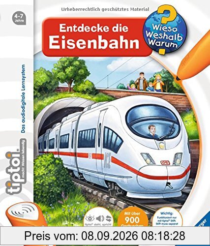 tiptoi® Wieso? Weshalb? Warum? 17: tiptoi® Entdecke die Eisenbahn