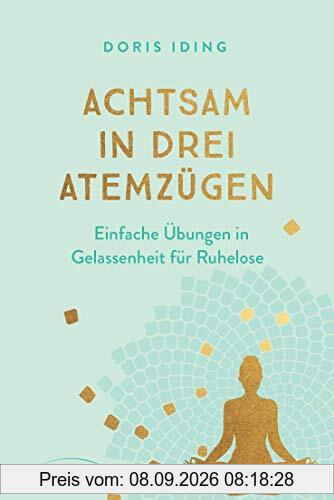Achtsam in drei Atemzügen: Einfache Übungen in Gelassenheit für Ruhelose
