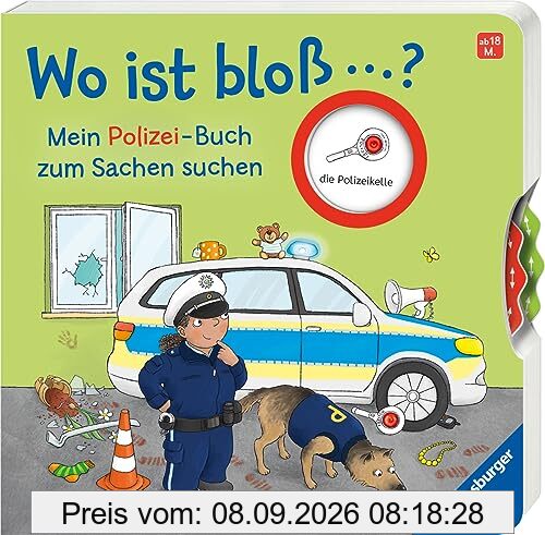 Wo ist bloß ...? Mein Polizei-Buch zum Sachen suchen