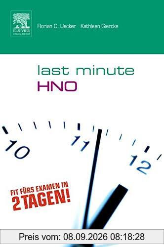 Last Minute HNO