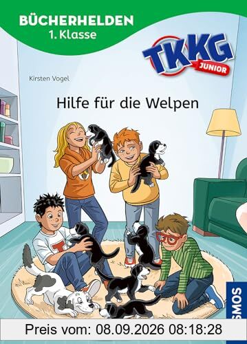 TKKG Junior, Bücherhelden 1. Klasse, Hilfe für die Welpen: Erstleser Kinder ab 6 Jahre