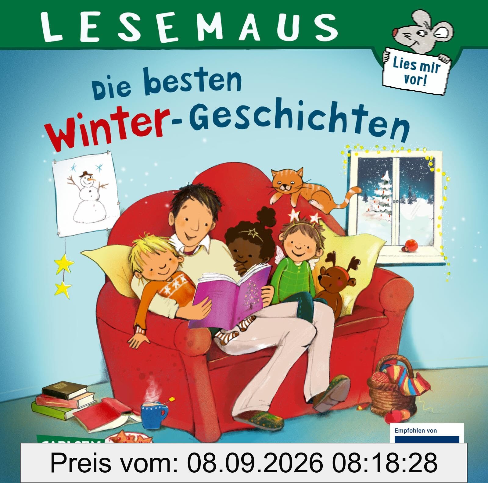 LESEMAUS Sonderbände: Die besten Winter-Geschichten: 6 Geschichten in 1 Band | für Kinder ab 3 Jahre | Vorlesebuch rund um Winter, Weihnachten und Advent