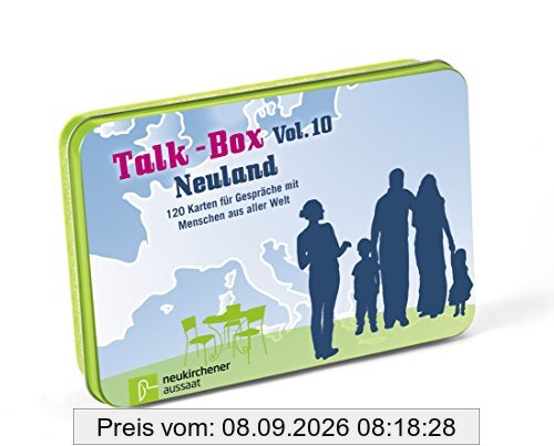 Talk-Box Vol. 10 - Neuland: 120 Karten für Gespräche mit Menschen aus aller Welt