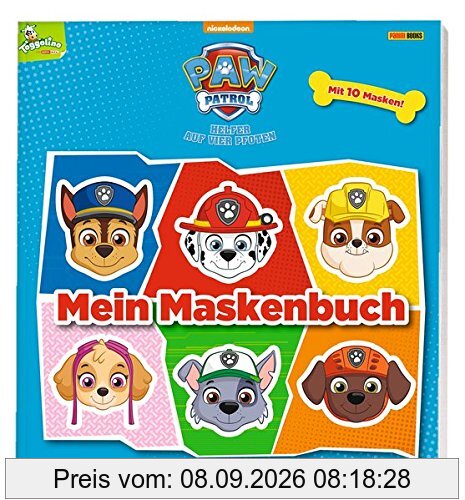 PAW Patrol: Mein Maskenbuch: Mit 10 Masken