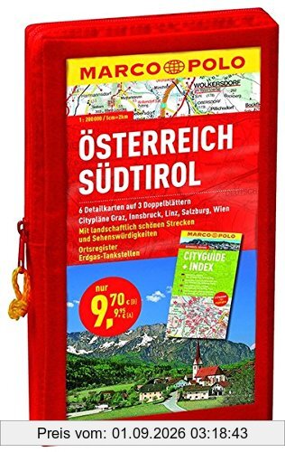MARCO POLO Kartenset Österreich, Südtirol 1:200 000 (MARCO POLO Karte 1:200000)