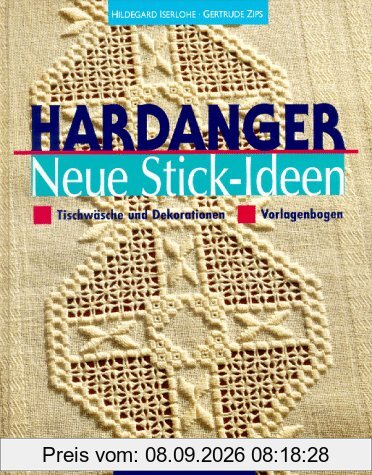 Hardanger. Neue Stick- Ideen. Tischwäsche und Dekorationen. Vorlagenbogen