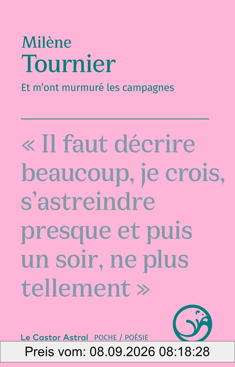 Et m'ont murmuré les campagnes