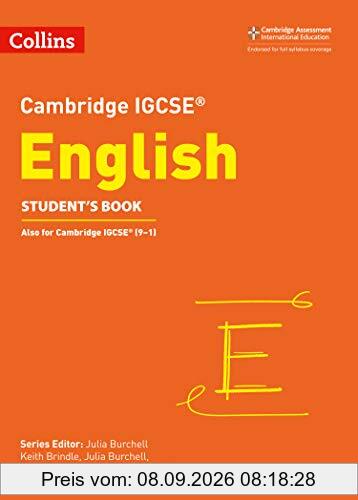 Cambridge IGCSE (TM) English Student's Book (Cambridge International Examinations)