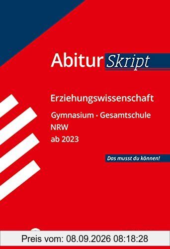 STARK AbiturSkript - Erziehungswissenschaft - NRW ab 2023 (STARK-Verlag - Skripte)