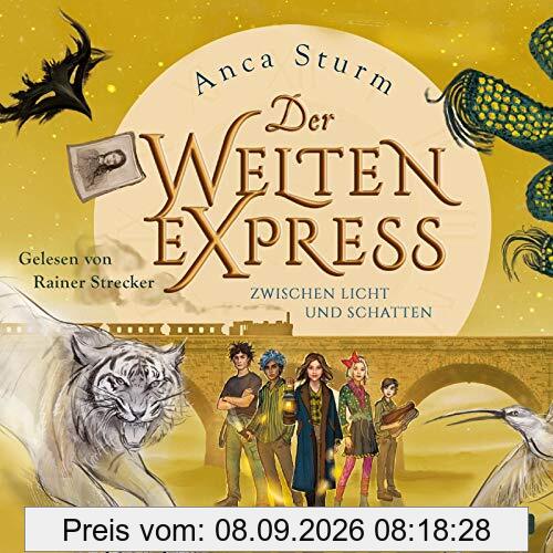 Der Welten-Express - Zwischen Licht und Schatten (Der Welten-Express 2): Zwischen Licht und Schatten: 5 CDs
